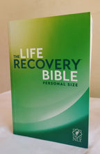 Load image into Gallery viewer, Combo Pack KJV Note Takers Bible Hardcover and NLT Life Recovery Bible Personal Size paper back, – Import