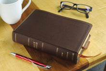 Load image into Gallery viewer, NIV Heritage Bible: New International Version, Brown, Leathersoft, Comfort Print Imitation Leather – Import