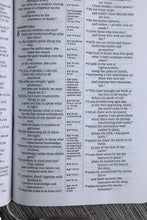 Load image into Gallery viewer, Niv, Compact Center-Column Reference Bible, Leathersoft, Black, Red Letter, Comfort Print: New International Version, Black, Leathersoft, Center-Column Reference, Red Letter, Comfort Print