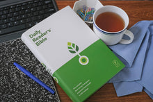 Load image into Gallery viewer, NLT Daily Reader's Bible (Red Letter, Hardcover): New Living Translation Hardcover