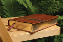 Load image into Gallery viewer, ROOTED NIV BIB FOR MEN: Rooted: the Niv Bible for Men, Brown, Comfort Print Imitation Leather