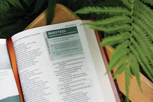 Load image into Gallery viewer, ROOTED NIV BIB FOR MEN: Rooted: the Niv Bible for Men, Brown, Comfort Print Imitation Leather