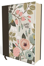 Load image into Gallery viewer, NIV, Beautiful Word Bible, Cloth over Board, Multi-color Floral: 500 Full-Color Illustrated Verses Hardcover