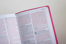 Load image into Gallery viewer, Clearance sale 2024! NLT Tyndale Help Finder Bible, Pink: God&#39;s Word at Your Point of Need Imitation Leather
