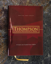 Load image into Gallery viewer, Thompson Chain-Reference Bible, Hardcover, Red Letter: , NKJV, KJV, ESV, NIV, Red Letter Hardcover – Import,