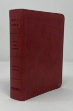 Load image into Gallery viewer, Holy Bible: KJV Reference Bible,bonded Leather, Burgundy Bonded Leather