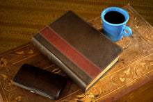 Load image into Gallery viewer, The Swindoll Study Bible NLT, Large Print Imitation Leather (Leather Like, Brown-Tan)
