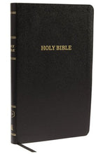 Load image into Gallery viewer, KJV, Thinline Reference Bible, Bonded Leather, Black, Red Letter, Comfort Print: Holy Bible, King James Version Bonded Leather
