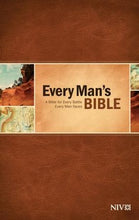 Load image into Gallery viewer, NIV Every Man's Bible: New International Version Hardcover.