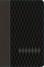 Load image into Gallery viewer, Message Slimline Edition, The: The Bible in Contemporary Language, Slimline, Charcoal Diamond Leather-Look Leather Bound