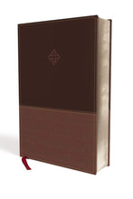 Load image into Gallery viewer, The Amplified Study Bible, Leathersoft/ Hardcover, Brown Imitation Leather