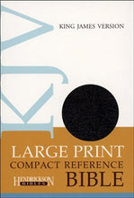 Load image into Gallery viewer, KJV Compact Reference Bible Bonded Leather