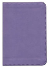 Load image into Gallery viewer, KJV Large Print Compact Reference Bible, Flexisoft leather, Lilac