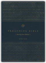 Load image into Gallery viewer, ESV Preaching Bible, Verse-by-Verse Edition (Goatskin, Black) Leather Bound
