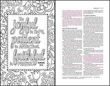 Load image into Gallery viewer, Holy Bible: New International Version Inspiring Words, NIV, 52 Verses to Color Hardcover