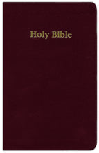 Load image into Gallery viewer, The Holy Bible: King James Version, Burgundy Bonded Leather, Thinline Reference Bible Bonded Leather