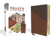 Load image into Gallery viewer, Halley's Study Bible: New International Version, Brown, Leathersoft, Comfort Print: Making the Bible's Wisdom Accessible Through Notes, Photos, and Maps Imitation Leather