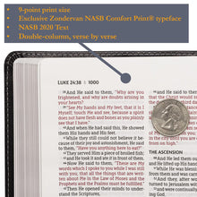 Load image into Gallery viewer, NASB, Thinline Bible, Leathersoft, Teal, Red Letter, 2020 Text, Comfort Print