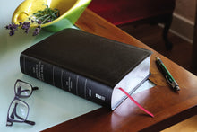 Load image into Gallery viewer, Cultural Backgrounds Study Bible: New International Version, Black, Bonded Leather, Bringing to Life the Ancient World of Scripture Bonded Leather – Illustrated,