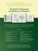 Load image into Gallery viewer, NLT Life Application Study Bible, Third Edition (Leatherlike, Dark Brown/Brown) Imitation Leather