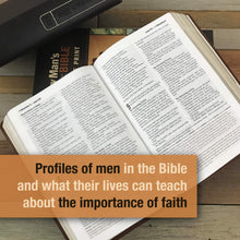 Load image into Gallery viewer, NIV Every Man's Bible Deluxe Heritage Edition: New International Version, Deluxe Heritage Edition Imitation Leather