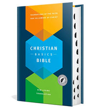Load image into Gallery viewer, Christian Basics Bible, Indexed Hardcover, New Living Translation (NLT)