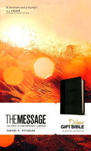 Load image into Gallery viewer, Products The Message Deluxe Gift Bible, Black & Grey