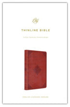 Load image into Gallery viewer, English Standard Version (ESV) Thinline Bible, soft leather look, terracotta,TruTone, Ornament Design, Thinline Leather Bound – Import,