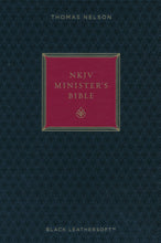 Load image into Gallery viewer, NKJV, Minister's Bible, Leathersoft, Black, Red Letter, Comfort Print: Holy Bible, New King James Version Imitation Leather (red letter edition)