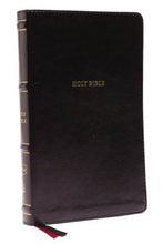 Load image into Gallery viewer, NKJV, Thinline Bible, Leathersoft, Black, Red Letter, Comfort Print: Holy Bible, New King James Version Imitation Leather