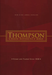 Thompson Chain-Reference Bible, Hardcover, Red Letter: , NKJV, KJV, ESV, NIV, Red Letter Hardcover – Import,
