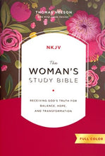 Load image into Gallery viewer, The NKJV, Woman's Study Bible, Fully Revised, Hardcover, Full-Color: Receiving God's Truth for Balance, Hope, and Transformation Hardcover – Illustrated,