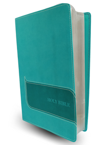 New International Version (NIV), Understand the Faith Study Bible, Leathersoft, Teal: Grounding Your Beliefs in the Truth of Scripture Imitation Leather