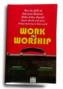 Work as worship.