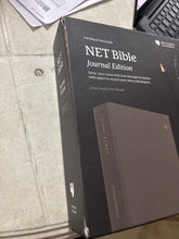 Load image into Gallery viewer, Clearance sale 2026, NET Bible, Journal Edition, Cloth over Board, Gray, Comfort Print Format: Hardcover
