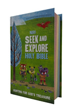 Load image into Gallery viewer, NIrV Seek and Explore Holy Bible – Hardcover | Adventure-Themed Bible for Kids Ages 6–10 | Zondervan
