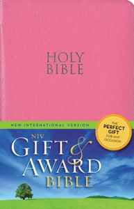 Niv, Gift and Award Bible, Leather-Look, Pink, Red Letter Edition, Comfort Print: New International Version, Pink, Leather-Look, Gift and Award – Import
