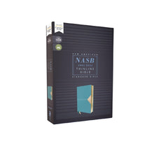 Load image into Gallery viewer, Clearance sale 2026, NASB, Thinline Bible, Leathersoft, Teal, Red Letter, 1995 Text, Comfort Print by Zondervan Publishing House (Author)  Format: Imitation Leather
