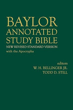 Load image into Gallery viewer, Baylor Annotated Study Bible: New Revised Standard Version, Annotated Study, With the Apocrypha Hardcover
