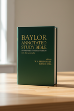 Load image into Gallery viewer, Baylor Annotated Study Bible: New Revised Standard Version, Annotated Study, With the Apocrypha Hardcover
