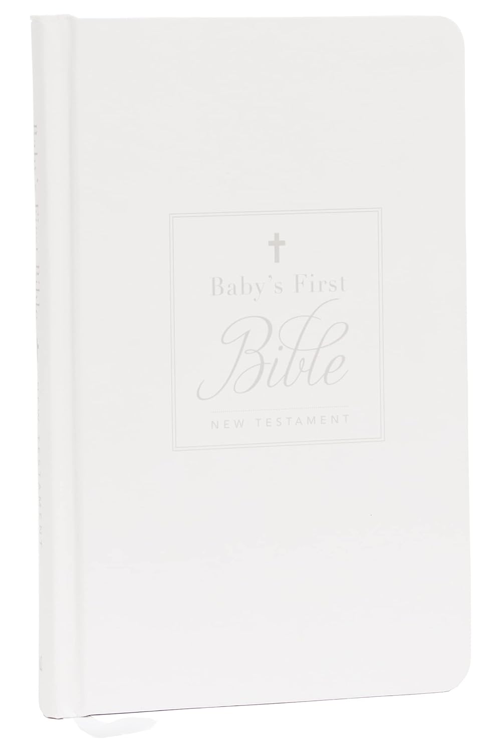 KJV, Baby's First New Testament, Hardcover, White, Red Letter, Comfort Print Hardcover