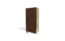 Load image into Gallery viewer, Niv, Pocket Thinline Bible, Leathersoft,BondedLeather,Brown,Black Red Letter, Comfort Print by Zondervan Publishing House (Author)  Imitation Leather
