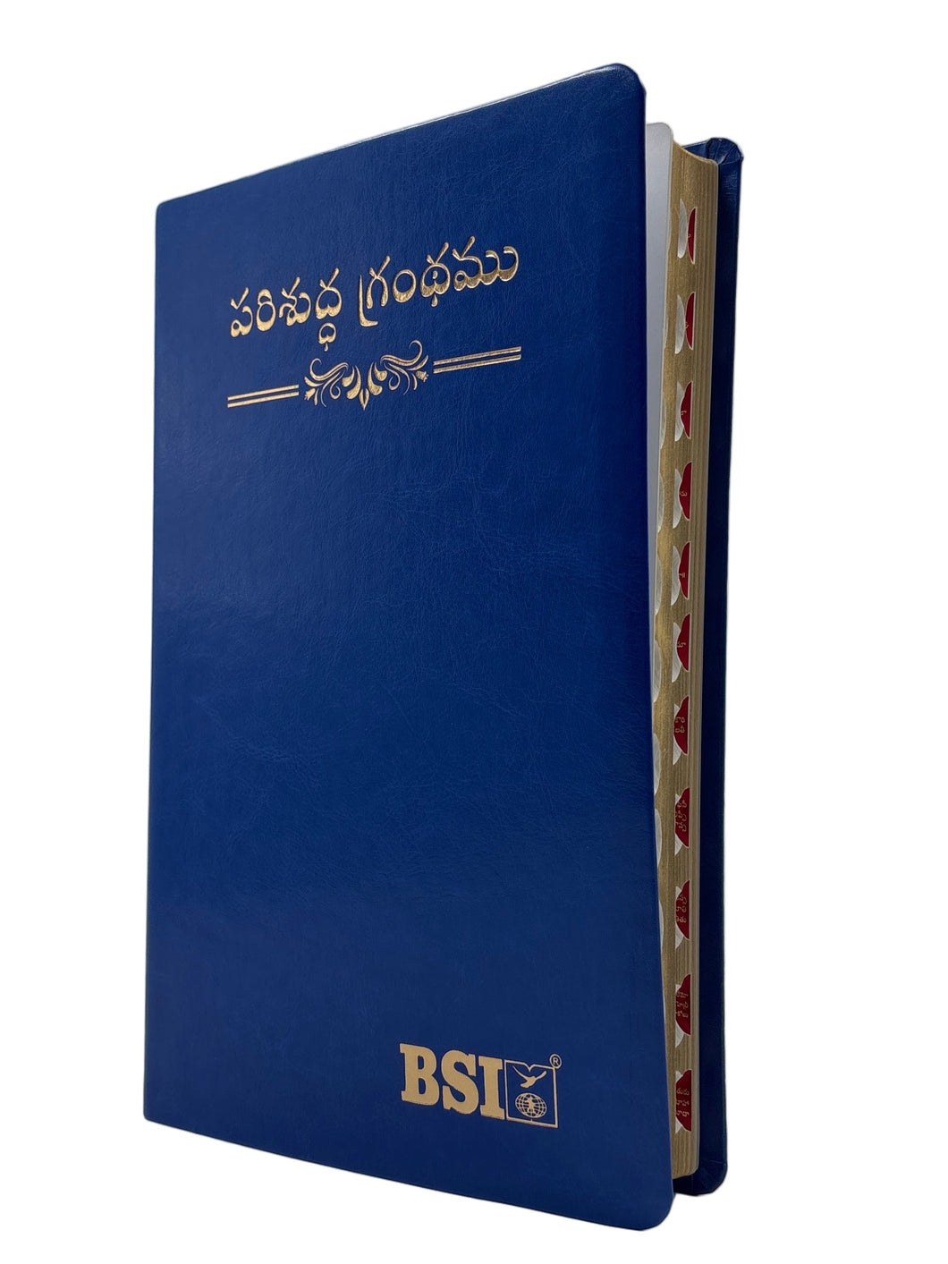 Telugu Senior Citizen Bible – Large Print with Thumb Index | PU & Vinyl Covers | Easy Read Bible for Elders | Amity Publishers