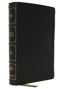 NKJV, Large Print Verse-by-Verse Reference Bible, Maclaren Series, Leathersoft, Black, Comfort Print: Holy Bible, New King James Version Imitation Leather