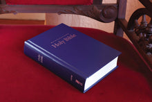 Load image into Gallery viewer, NIV, Pew and Worship Bible, Large Print, Hardcover, Blue hardcover.
