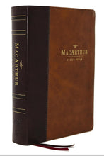 Load image into Gallery viewer, ESV MACARTHUR STUDY BIBLE: Unleashing God&#39;s Truth One Verse at a Time Imitation Leather
