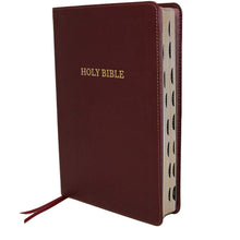 Load image into Gallery viewer, KJV, Thinline Bible, Large Print, Leathersoft,Thumb Indexed, Red Letter, Comfort Print: Holy Bible, King James Version Imitation Leather – Import
