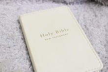 Load image into Gallery viewer, Niv, Tiny Testament Bible, New Testament, Leathersoft, White, Comfort Print by Zondervan Publishing House (Author)  Format: Imitation Leather
