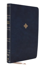 Load image into Gallery viewer, The Holy Bible: New King James Version Thinline, Blue Leathersoft, Thinline Reference, Comfort Print: Red Letter Edition Imitation Leather
