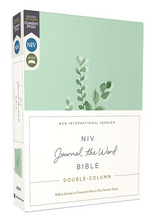 Load image into Gallery viewer, NIV, Journal the Word Bible, Cloth over Board,: Reflect, Take Notes, or Create Art Next to Your Favorite Verses Hardcover
